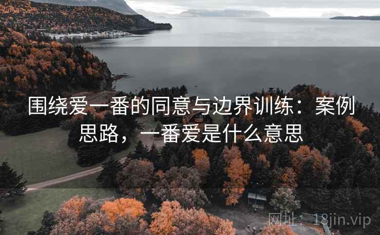 围绕爱一番的同意与边界训练：案例思路，一番爱是什么意思