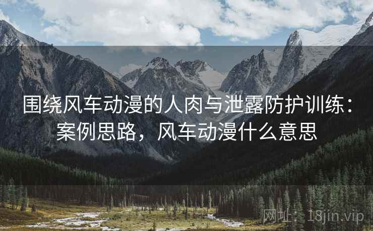 围绕风车动漫的人肉与泄露防护训练:案例思路,风车动漫什么意思 围绕风车动漫的人肉与泄露防护训练:案例思路,风车动漫什么意思